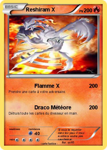 Pokemon Reshiram X