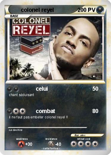Pokemon colonel reyel