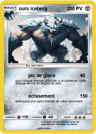 Pokemon ours iceberg