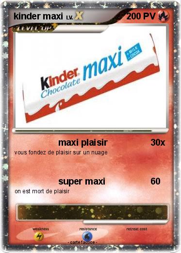 Pokemon kinder maxi