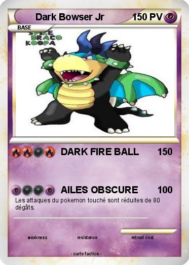 Pokemon Dark Bowser Jr