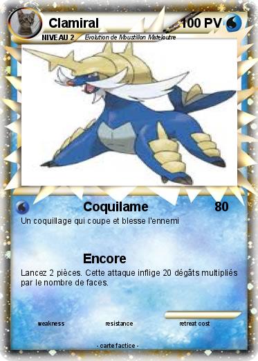 Pokemon Clamiral
