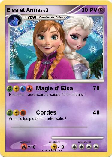 Pokemon Elsa et Anna