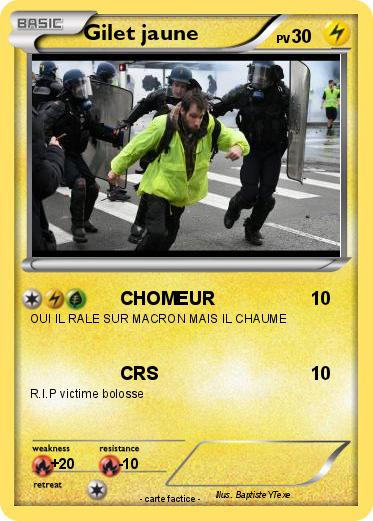 Pokemon Gilet jaune