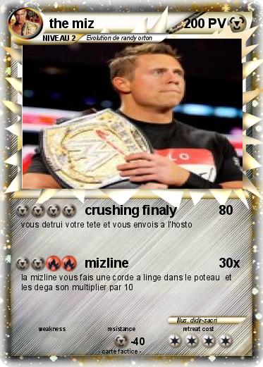 Pokemon the miz