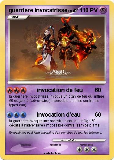 Pokemon guerriere invocatrisse