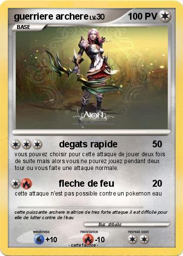 Pokemon guerriere archere