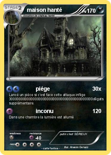 Pokemon maison hanté
