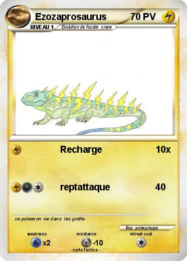 Pokemon Ezozaprosaurus