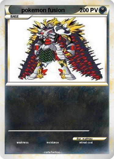 Pokemon pokemon fusion