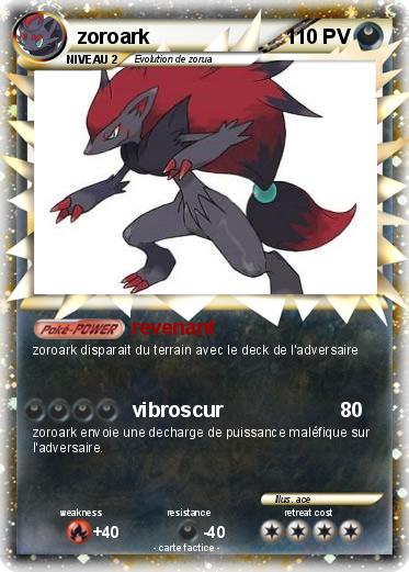 Pokemon zoroark