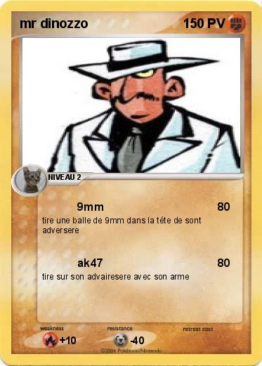 Pokemon mr dinozzo