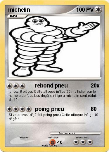 Pokemon michelin