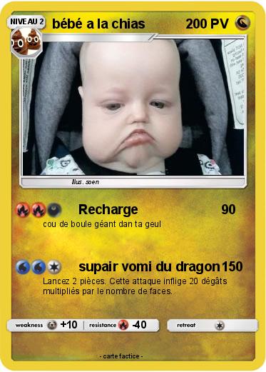 Pokemon bébé a la chias