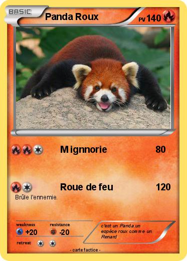 Pokemon Panda Roux