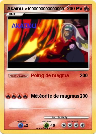 Pokemon Akainu