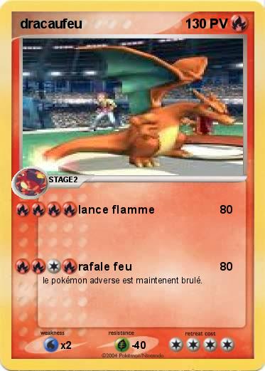 Pokemon dracaufeu