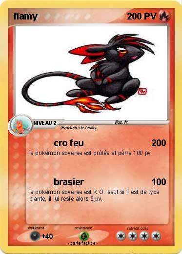 Pokemon flamy