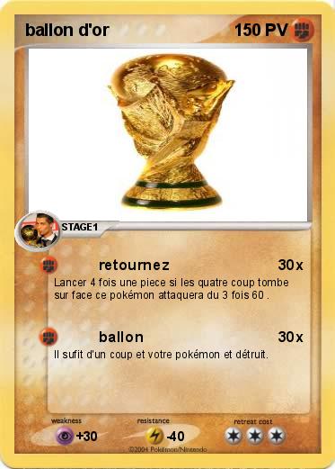 Pokemon ballon d'or