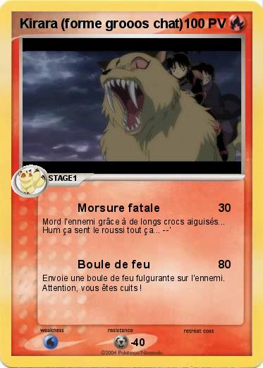 Pokemon Kirara (forme grooos chat)