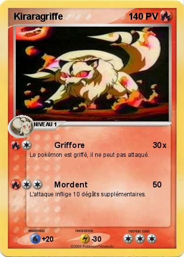 Pokemon Kiraragriffe