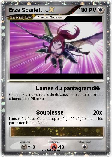 Pokemon Erza Scarlett
