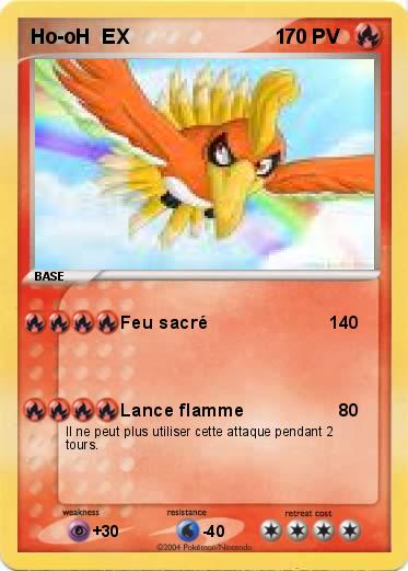 Pokemon Ho-oH  EX                          1