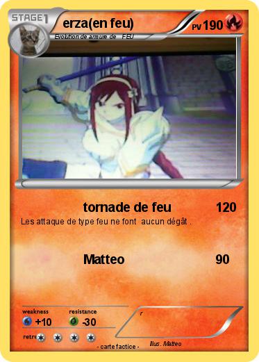 Pokemon erza(en feu)