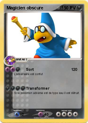 Pokemon Magicien obscure