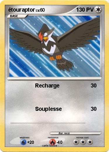 Pokemon étouraptor