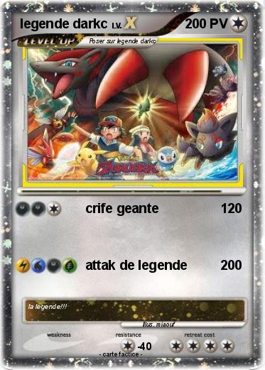 Pokemon legende darkc