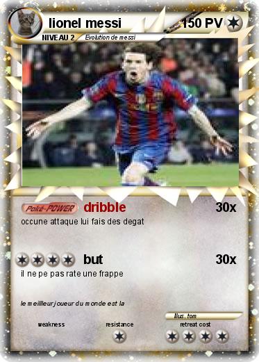 Pokemon lionel messi