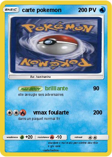 Pokemon carte pokemon