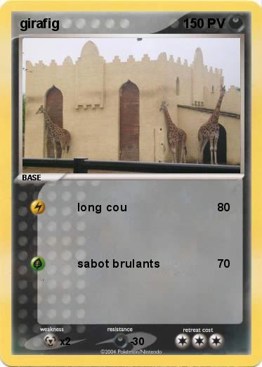 Pokemon girafig