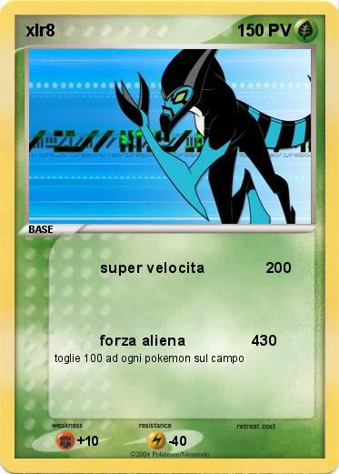 Pokemon xlr8
