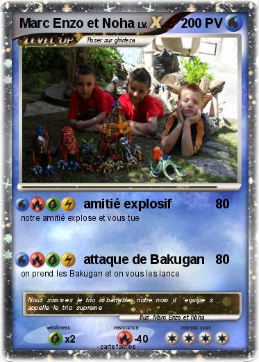 Pokemon Marc Enzo et Noha