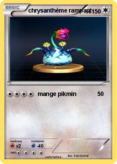 Pokemon chrysanthème rampant
