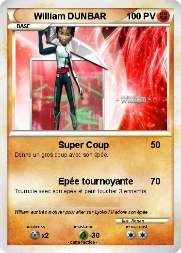 Pokemon William DUNBAR