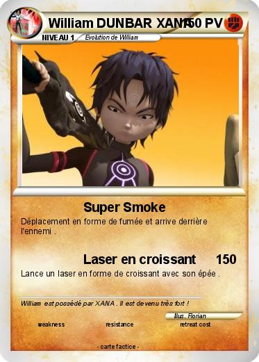 Pokemon William DUNBAR XANA