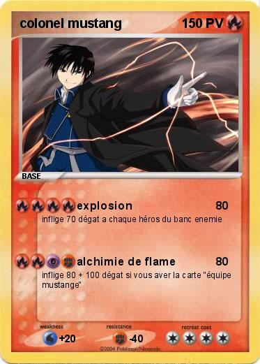 Pokemon colonel mustang
