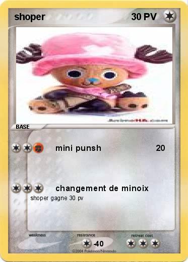 Pokemon shoper