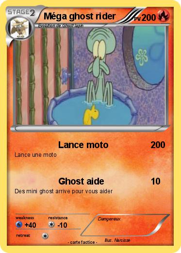 Pokemon Méga ghost rider
