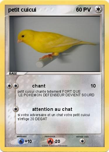 Pokemon petit cuicui