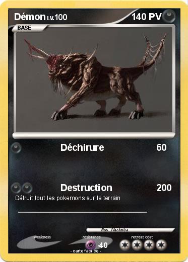 Pokemon Démon