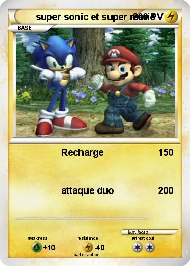 Pokemon super sonic et super mario