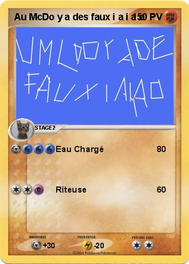 Pokemon Au McDo y a des faux i a i a o 
