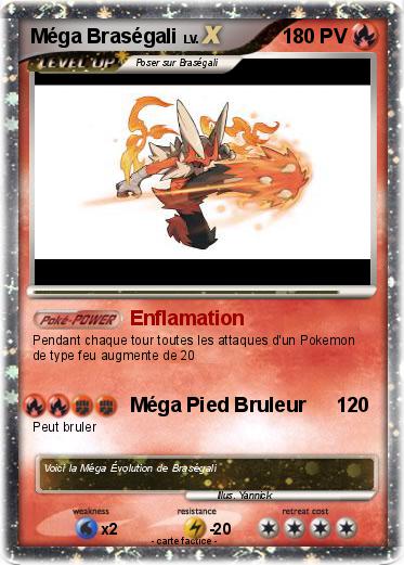 Pokemon Méga Braségali