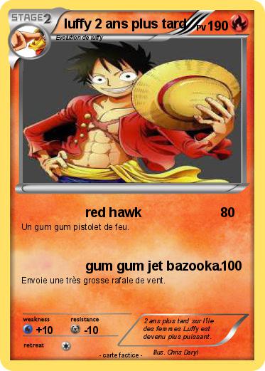 Pokemon luffy 2 ans plus tard