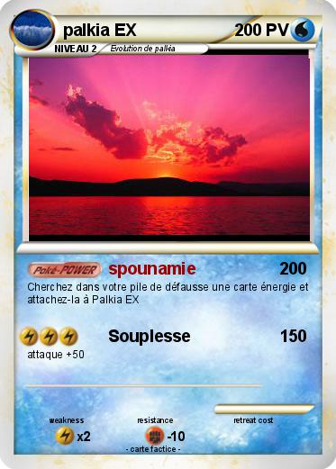 Pokemon palkia EX