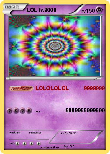 Pokemon LOL lv.9000